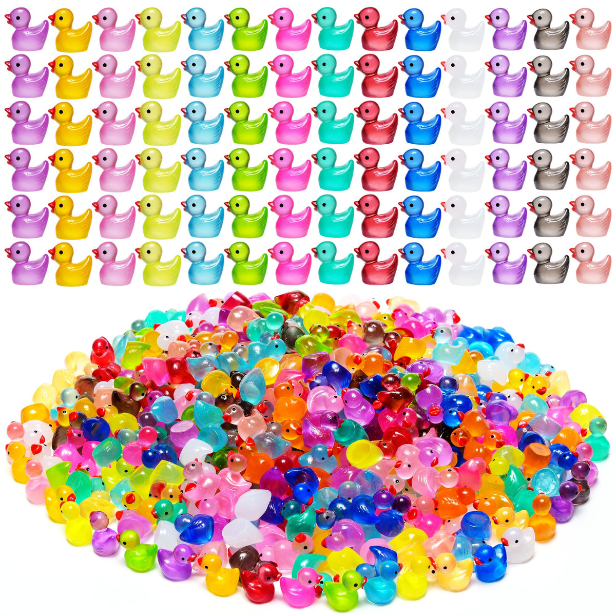 50 Pcs Mini Resin Animal Tiny Resin Animals Figurines Bulk Miniature Little to Hide Small Animal Figures Bulk for Micro Fairy Party Favors Garden Landscape Accessories Dollhouse Crafts Decor