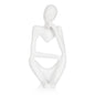 Sandstone Resin Thinker Statue Style Abstract Sculpture, Sandstone, Left