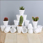 FCFKUK 24pcs Small Mini Clay Pots, 2.5'' Terracotta Pot Clay Ceramic Pottery Planter, Cactus Flower Terra Cotta Pots, Succulents Nursery Pots, with Drainage Hole, for Indoor/Outdoor