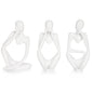 Sandstone Resin Thinker Statue Style Abstract Sculpture, Sandstone, Left