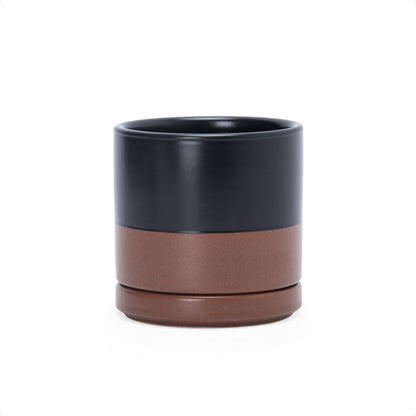 D'vine Dev 3.5 Inch Ceramic Planter Pot, Teal, 94-O-A-9