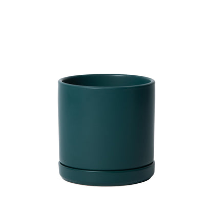 D'vine Dev 3.5 Inch Ceramic Planter Pot, Teal, 94-O-A-9