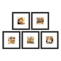 upsimples 11x14 Picture Frame, Gallery Wall Frames Set of 5, Gold