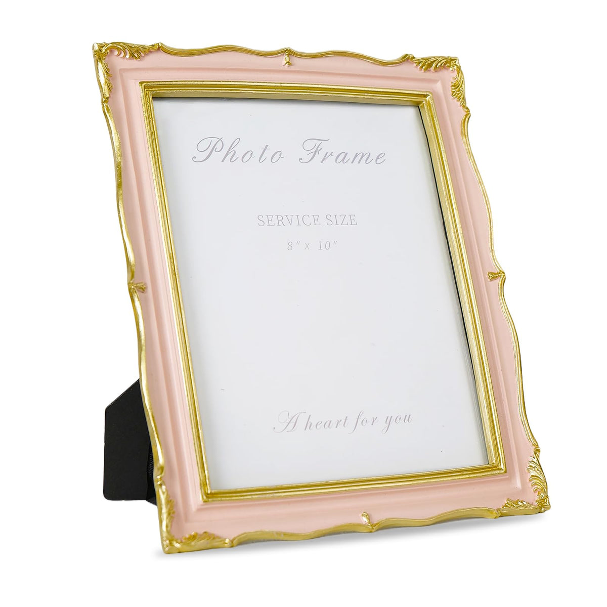 Cuspin 4x6 Vintage Picture Frame Gold Ornate Resin Arched Photo Frame