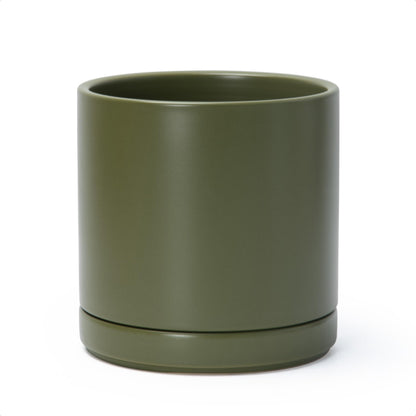 D'vine Dev 3.5 Inch Ceramic Planter Pot, Teal, 94-O-A-9