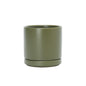 D'vine Dev 3.5 Inch Ceramic Planter Pot, Teal, 94-O-A-9