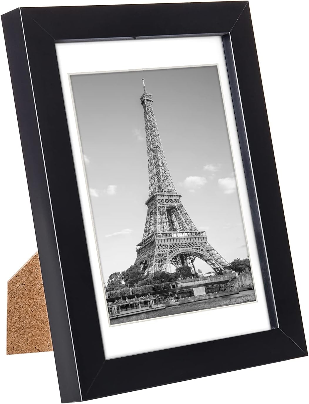 upsimples 4x6 Picture Frame, Photo Collage Wall Decor Set of 10, Black