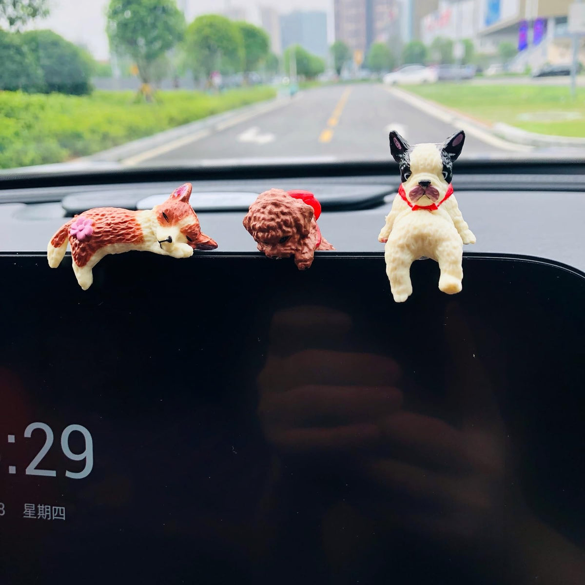 Funny Car Dashboard Decorations Accessories Interior for Men Women