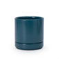 D'vine Dev 3.5 Inch Ceramic Planter Pot, Teal, 94-O-A-9