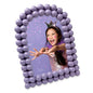 Isaac Jacobs 4x6 Glossy Rosemary Double Bauble Arch Photo Frame w/Easel