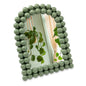 Isaac Jacobs 4x6 Glossy Rosemary Double Bauble Arch Photo Frame w/Easel