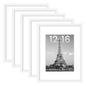 upsimples 11x14 Picture Frame, Gallery Wall Frames Set of 5, Gold