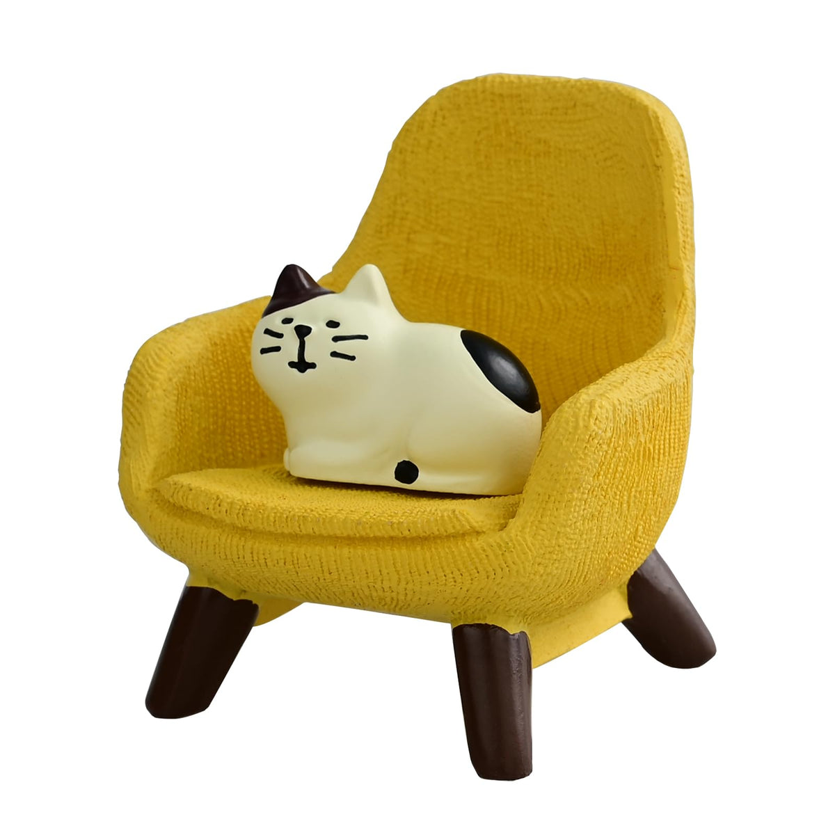Mevodeata Cute Mini Frog Figurine with Small Sofa Resin Figure for Office Home Decor for Frog Lovers (Rocking Chair)