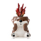 DIYOMR Cute Animals Planter, Mini Ceramic Cartoon Animal Shaped Succulent Flower Pot Indoor Air Plants Holder, Smooth Shiny Decorative Flower Cactus Planter - Plants Not Included (White Bear)