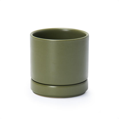 D'vine Dev 3.5 Inch Ceramic Planter Pot, Teal, 94-O-A-9