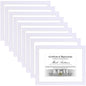 Vittanly 8x10 Picture Frames Set of 9 for Wall or Tabletop Display, Gold
