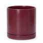 D'vine Dev 3.5 Inch Ceramic Planter Pot, Teal, 94-O-A-9