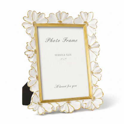 Cuspin 4x6 Vintage Picture Frame Gold Ornate Resin Arched Photo Frame