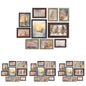 SONGMICS Collage Picture Frames, Set of 10, Glass