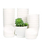 TDHDIKE 10 Pcs Plastic Planters Indoor Pots with Pallet