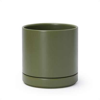 D'vine Dev 3.5 Inch Ceramic Planter Pot, Teal, 94-O-A-9
