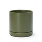 D'vine Dev 3.5 Inch Ceramic Planter Pot, Teal, 94-O-A-9