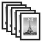 upsimples 11x14 Picture Frame, Gallery Wall Frames Set of 5, Gold