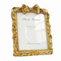 Cuspin 4x6 Vintage Picture Frame Gold Ornate Resin Arched Photo Frame