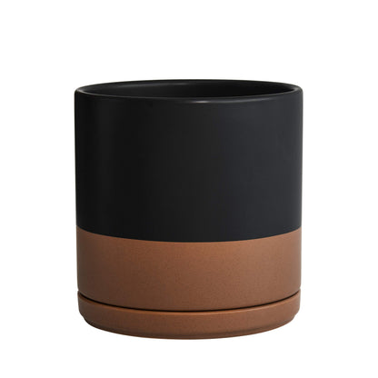 D'vine Dev 3.5 Inch Ceramic Planter Pot, Teal, 94-O-A-9