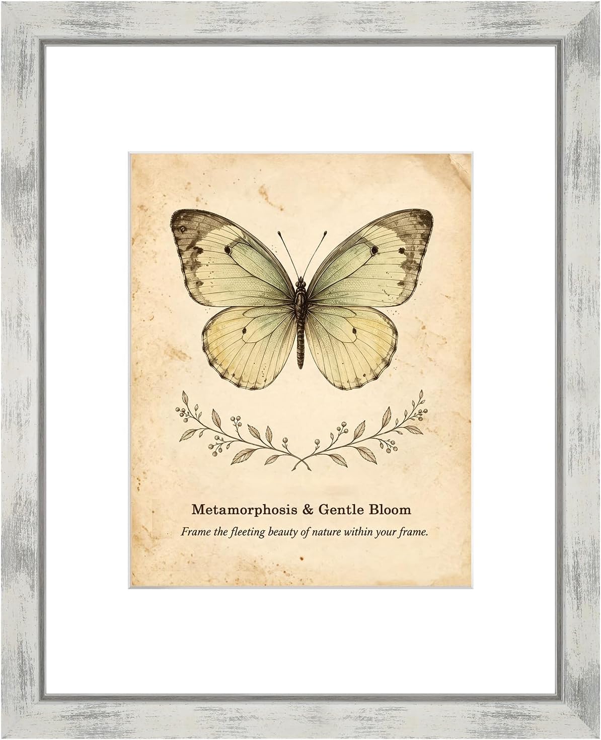 XUANLUO 5x7 Picture Frames Set of 4,Rustic Retro Photo Frame(Multicolor)