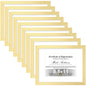 Vittanly 8x10 Picture Frames Set of 9 for Wall or Tabletop Display, Gold