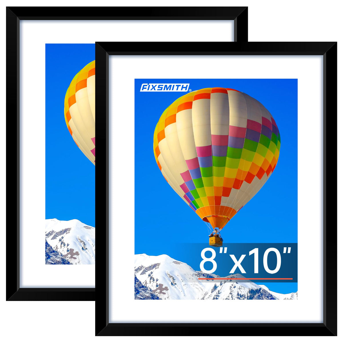 FIXSMITH 5x7 Picture Frame Bulk-4 Pack, Gold Picture Frames Collage Wall Decor, Wall & Tabletop Picture Frames, Photo Frame with HD Plexiglass, Display Pictures 4x6 with Mat or 5x7 Without Mat