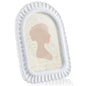 AceOrbit 4x6 Inch Light Blue Petal Arched Picture Frame Cute Scalloped