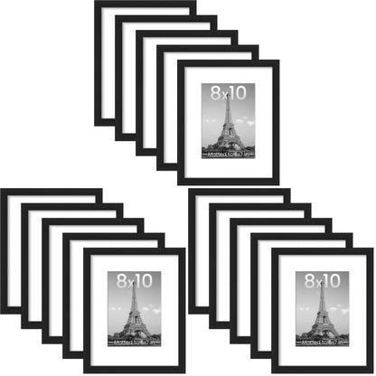 upsimples 11x14 Picture Frame, Gallery Wall Frames Set of 5, Gold