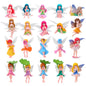 20 Pcs Fairy Figurines Miniature Fairies Full Collection Garden