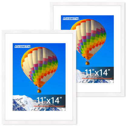 FIXSMITH 5x7 Picture Frame Bulk-4 Pack, Gold Picture Frames Collage Wall Decor, Wall & Tabletop Picture Frames, Photo Frame with HD Plexiglass, Display Pictures 4x6 with Mat or 5x7 Without Mat