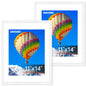 FIXSMITH 5x7 Picture Frame Bulk-4 Pack, Gold Picture Frames Collage Wall Decor, Wall & Tabletop Picture Frames, Photo Frame with HD Plexiglass, Display Pictures 4x6 with Mat or 5x7 Without Mat