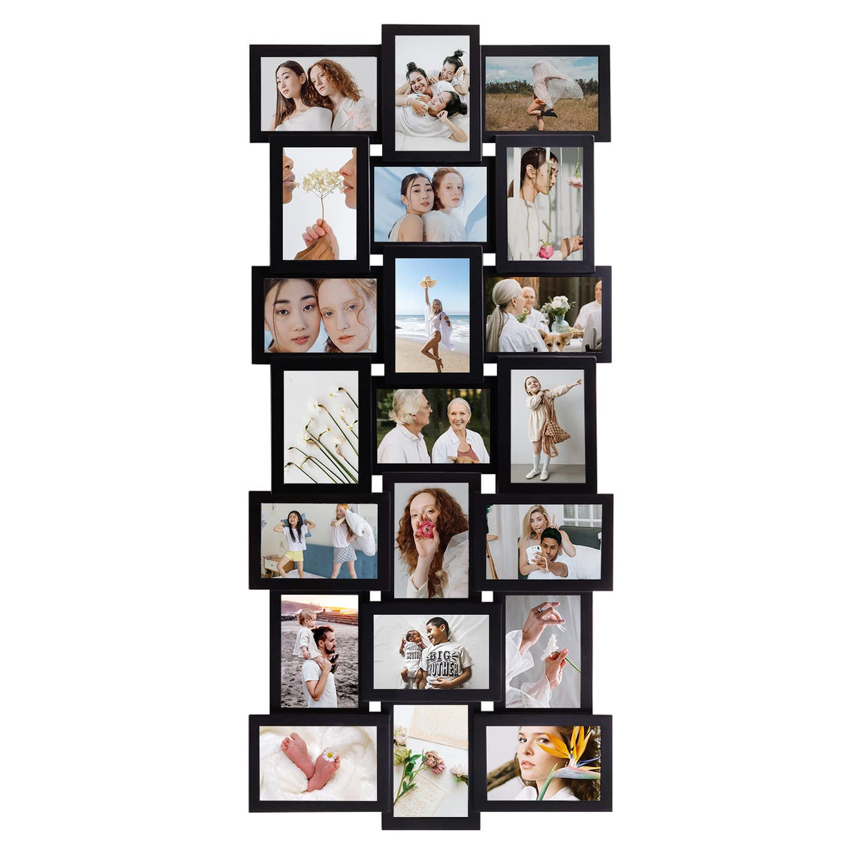 J.M.Deco Collage Picture Frames for Wall Decor-4 x 6 Photo Frames Gallery