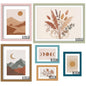 8 x 10, 5 x 7, 4 x 6 Picture Frame Set of 6, Boho Colorful Photo Frames