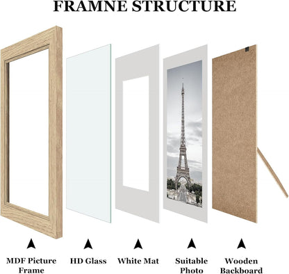 Povrgive Picture Frames Collage Wall Decor, Gallery Wall Frame Set of 10