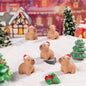 12 Pcs Mini Elephant Figurines - Fairy Garden Decor,Miniature Landscape Ornaments,DIY Craft Projects,Home Decoration Access