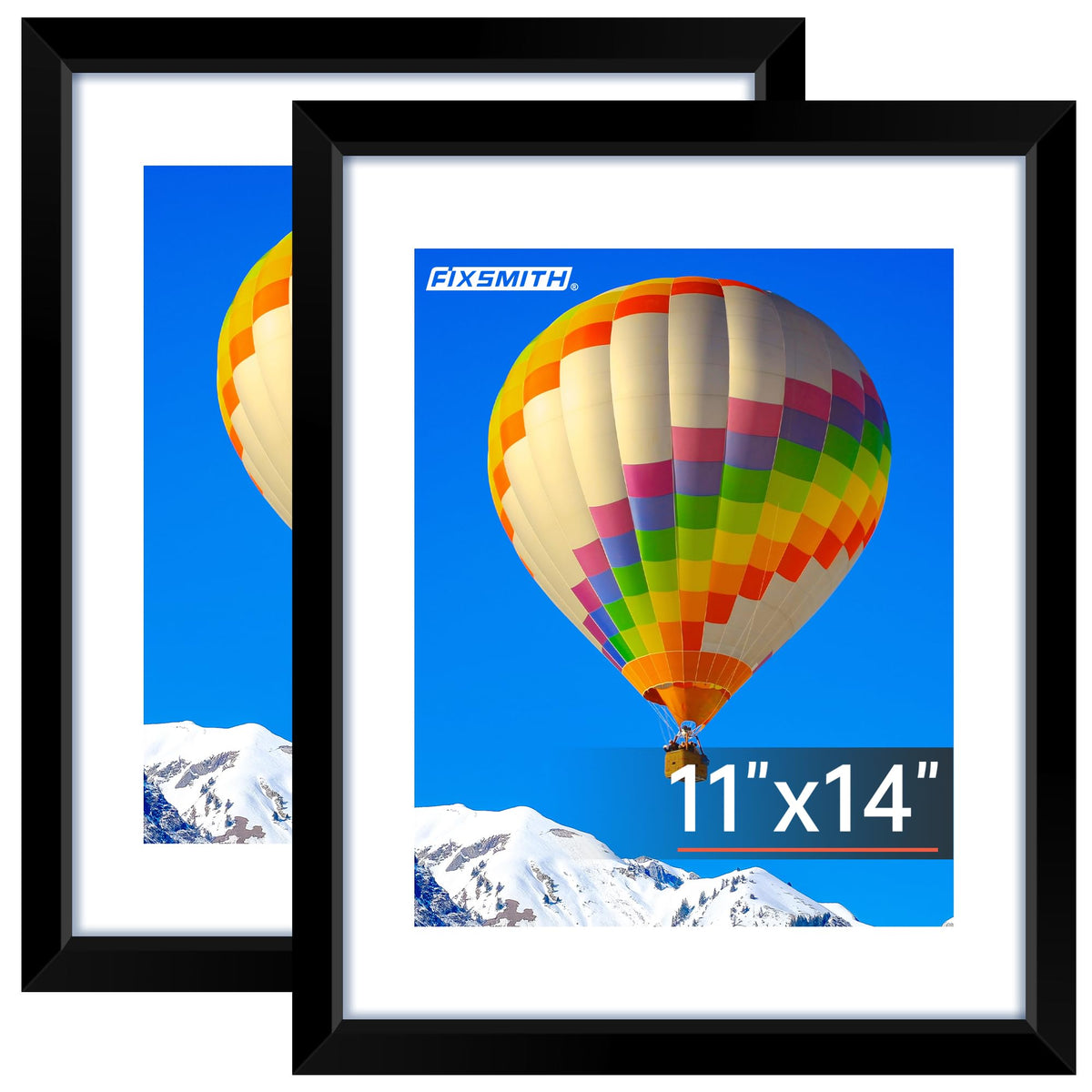 FIXSMITH 5x7 Picture Frame Bulk-4 Pack, Gold Picture Frames Collage Wall Decor, Wall & Tabletop Picture Frames, Photo Frame with HD Plexiglass, Display Pictures 4x6 with Mat or 5x7 Without Mat