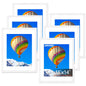FIXSMITH 10 Pack Picture Frames Collage Wall Decor for Mounting or Tabletop Display, Gallery Wall Frame Set with Two 8x10 Black Frames, Four 5x7 Frames and Four 4x6 Frames, Multi-Pack Photo Frame Set