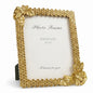 Cuspin 4x6 Vintage Picture Frame Gold Ornate Resin Arched Photo Frame
