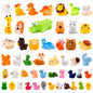 52 Pcs Mini Resin Animal Figurines for Fairy Garden Decor