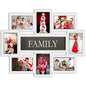 Jerry & Maggie Family Photo Frame 22x17, PVC Picture Frames Collage Wall Decor 9 Opening Wall Hanging For 6x4 Photos 8 Pack, No-Assembly 3D Design Waterproof Memorial Keepsake, Ashes