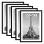 upsimples 11x14 Picture Frame, Gallery Wall Frames Set of 5, Gold