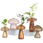 Glasseam Mushroom Plant Propagation Station, Small Glass Propagation Vases