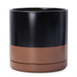 D'vine Dev 3.5 Inch Ceramic Planter Pot, Teal, 94-O-A-9