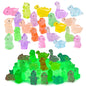 Zerobe 40Pcs Mini Forest Animal Figurines: Resin Fairy Garden Accessories